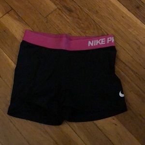 Nike drifit spandex shorts